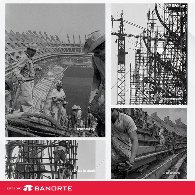 Estas fotos no solo documentan una obra, cuentan el origen de una leyenda.
Cada estructura, cada jornada y cada trabajador forman parte de una historia que hoy sigue reuniendo generaciones y emociones.
#Historia #EstadioBanorte #MemoriaHistórica #OrgulloMexicano