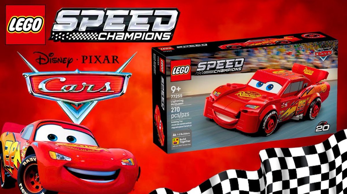 LEGO SPEED CHAMPIONS 77255 LIGHTNING MCQUEEN
youtu.be/VkOzpKW6zeU