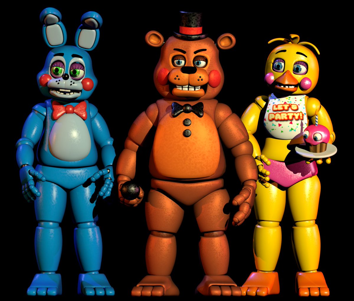 DemontaeOG's tweet image. FNAF 2 Movie but Scott styled