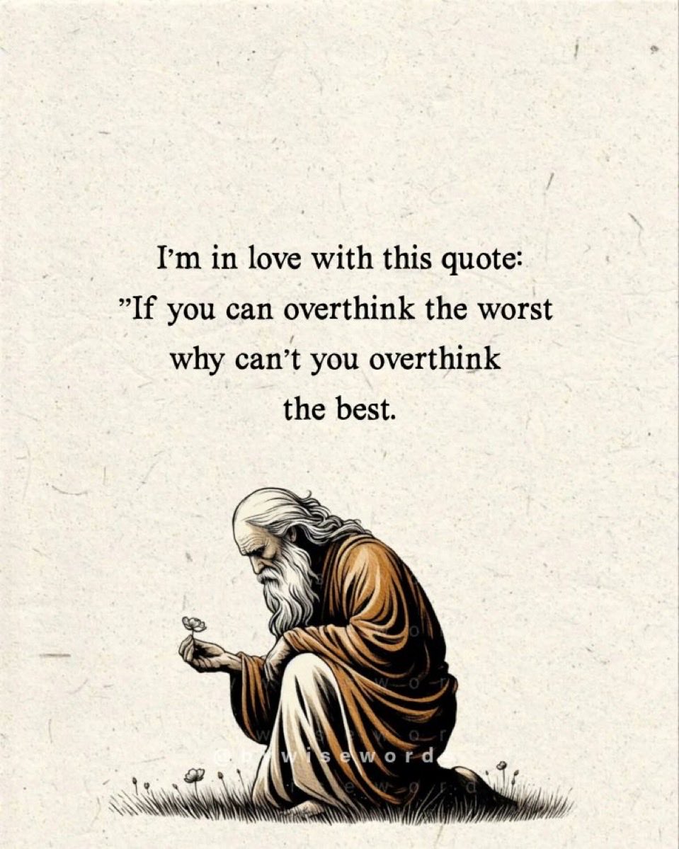 Prymax_Life's tweet image. Over thinkers, have you ever asked yourself this?