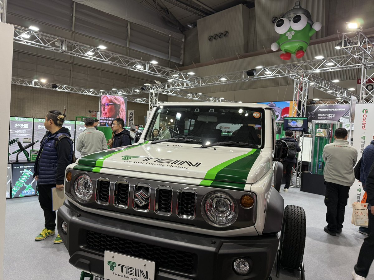 kyohei03061's tweet photo. 東京オートサロンテインブース
#tein https://t.co/8Vdg4Xkc7y