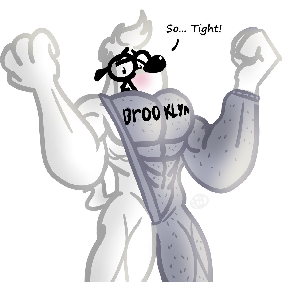 alin_belk's tweet photo. #furry #furryart #brooklynsweater
Why shouldn't a dog man wear this Brooklyn sweater? https://t.co/FZtDNZplyt