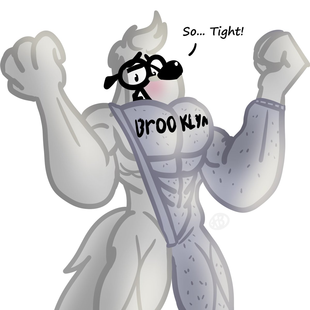 alin_belk's tweet photo. #furry #furryart #brooklynsweater
Why shouldn't a dog man wear this Brooklyn sweater? https://t.co/FZtDNZplyt