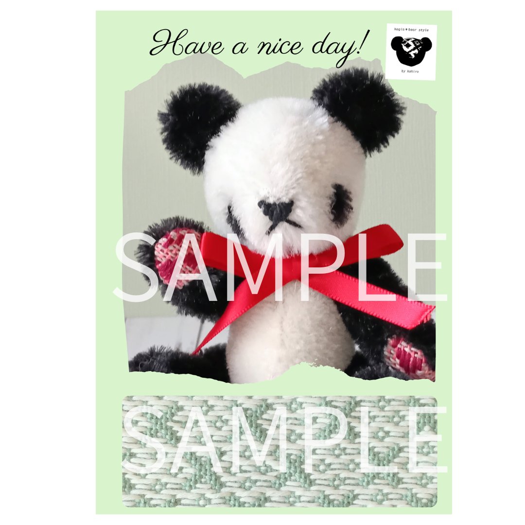 贈る気持ちに彩りを添えて。 久しぶりのあの人にも、元気なパンダが