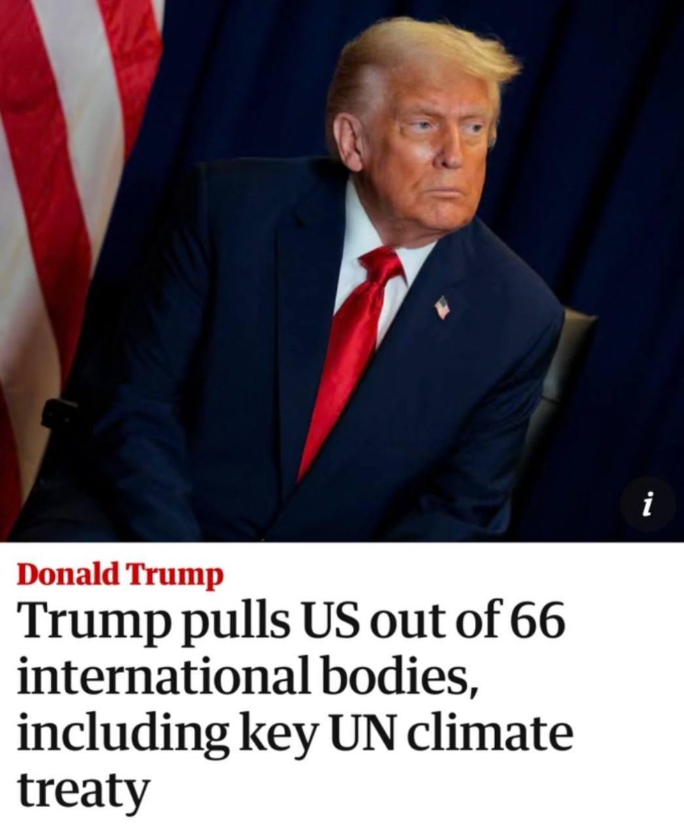 The Trump administration decided to withdraw from 66 international organizations!
On January 7th, US President Trump signed a presidential memorandum instructing the United States to withdraw from 66 international organizations that "no longer serve American interests." The