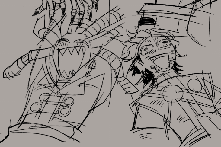 pixveerei_'s tweet image. yeah sure #gachiakuta