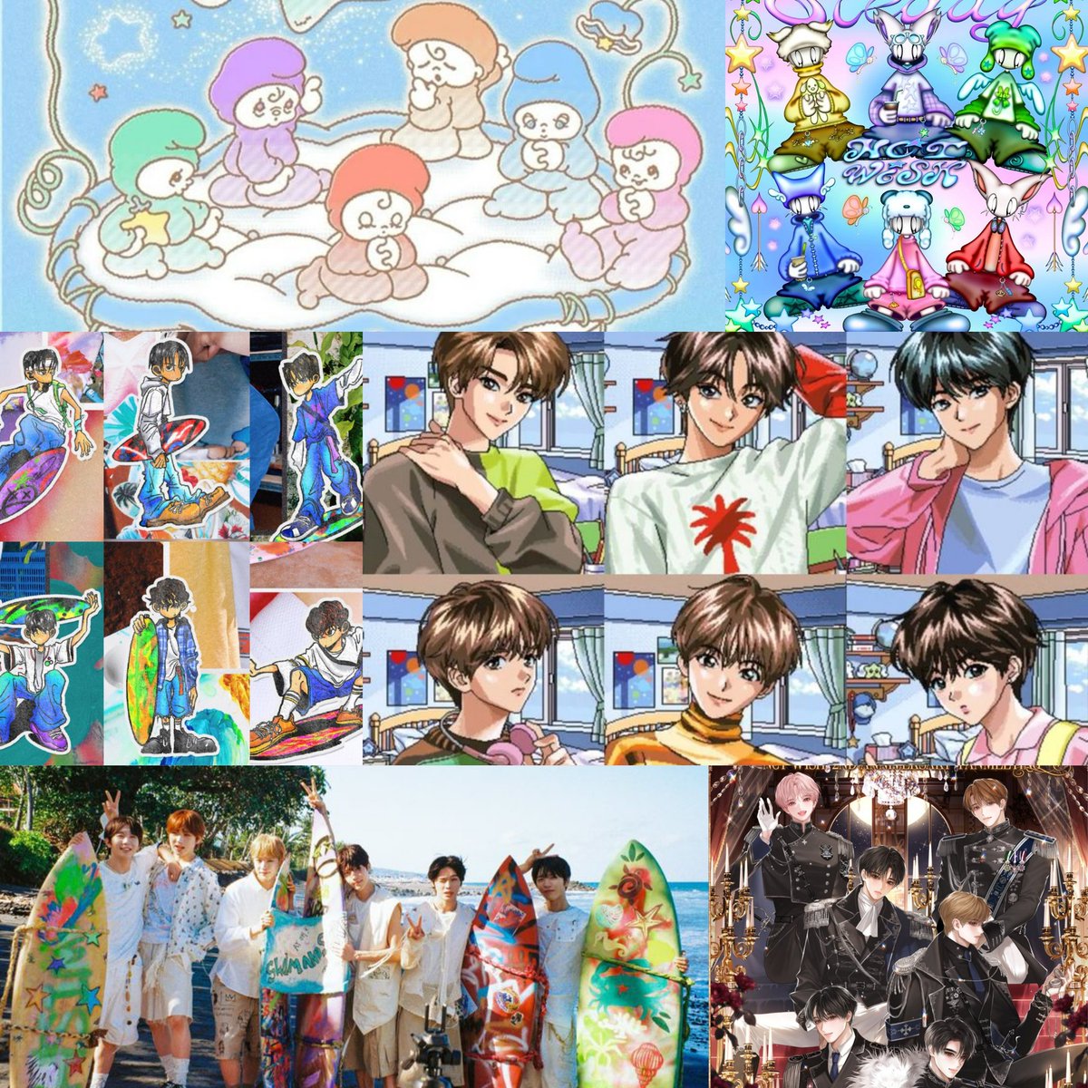 I really love when nct wish collaborate with artists for their concept🥹🫰