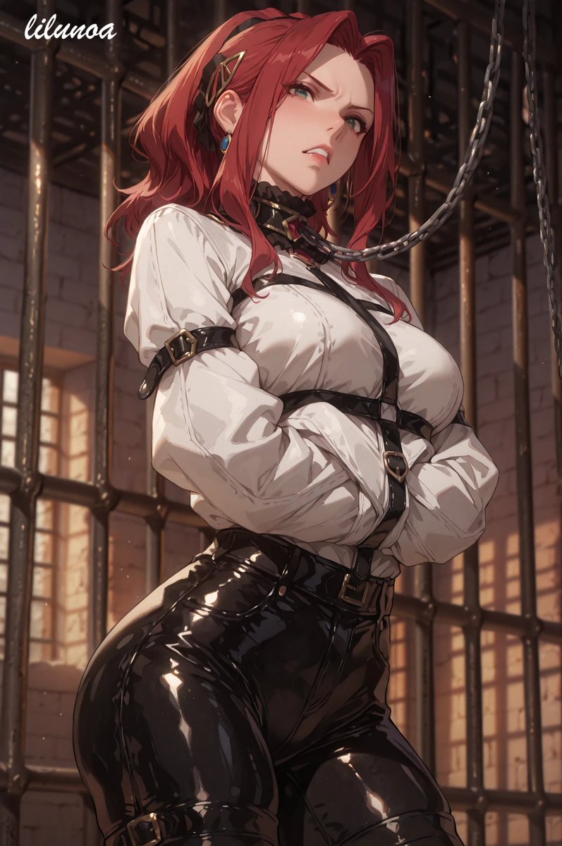 for more
deviantart.com/lilunoa
pixiv.net/en/users/11264…
patreon.com/lilunoa
#straitjacket #leather #latex #aiart #ai