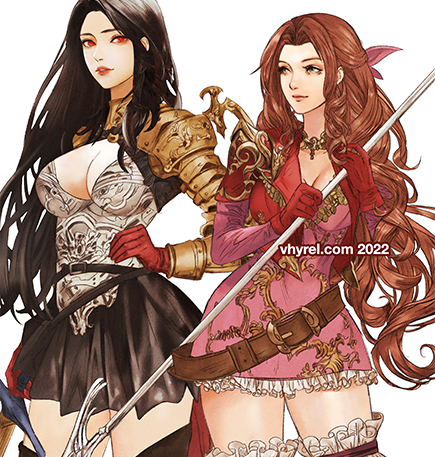 vhyrel's tweet photo. Tifa &amp; Aerith. #FFVII #FF7.

If you'd like to tip me, I've set a goal on kofi. If the goal is reached, I will do another full body illustration of Warrior Tifa.

https://t.co/ctj1HcDzGS. Thank you for your support. https://t.co/7lUwtmhWZP