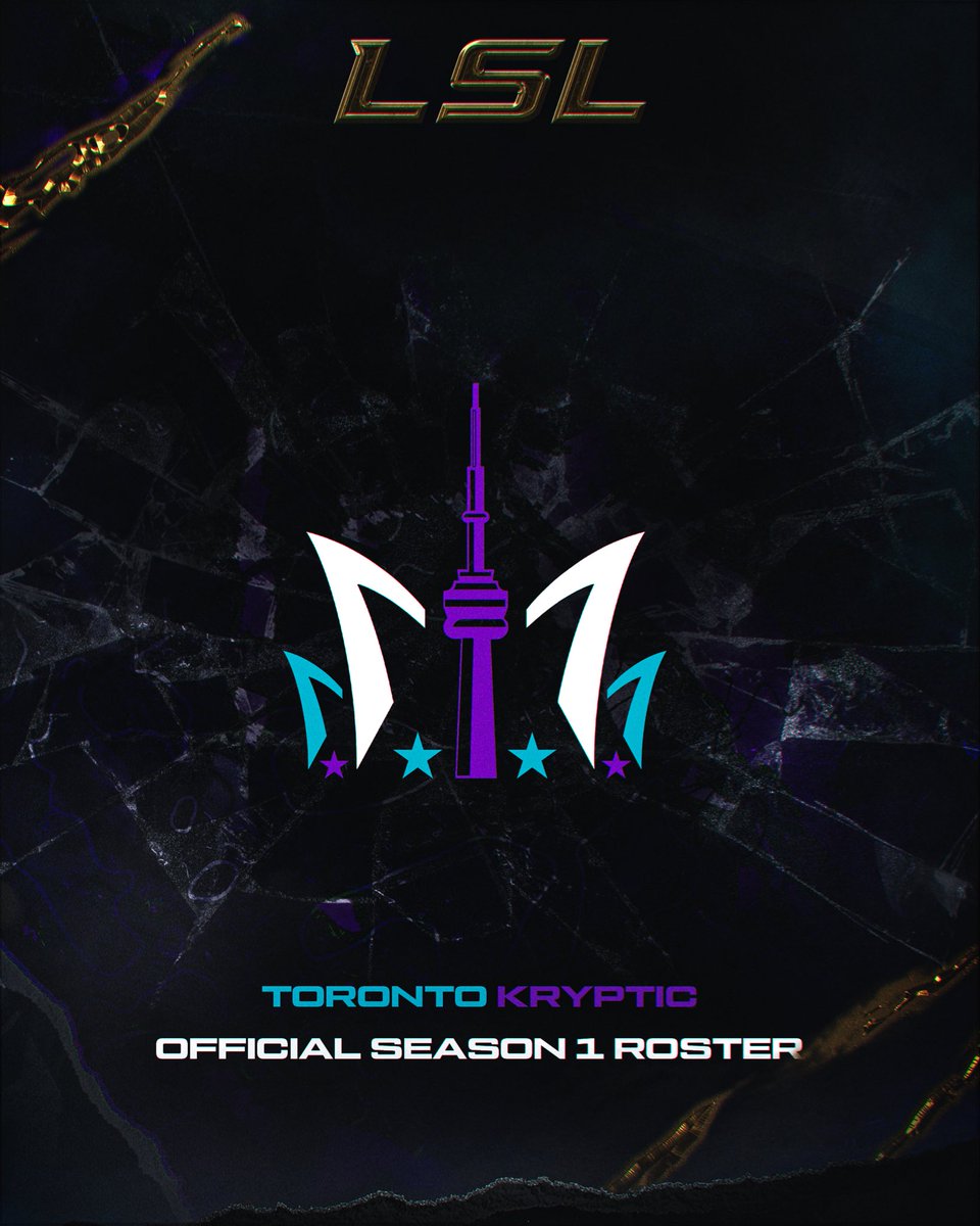 Will <a href="/WeareKrypticGG/">Kryptic</a> become the kings of north? 

Meet the official <a href="/TorontoKryptic/">Toronto Kryptic</a> season 1 Roster!

🟣<a href="/dnd_Remedy/">Remedy</a> 
🟣<a href="/zBeRuu/">Beru</a> 
🟣<a href="/1T4vi/">Tavi</a> 
🟣<a href="/ahnafkhan75/">AKhan</a> 
🟣<a href="/xArxse/">Tylor Nordmark 〽️</a> 
🟣<a href="/thesoloqt/">Solo</a> 
🟣<a href="/OMGMerk/">Merk</a> 

#LeaveALegacy