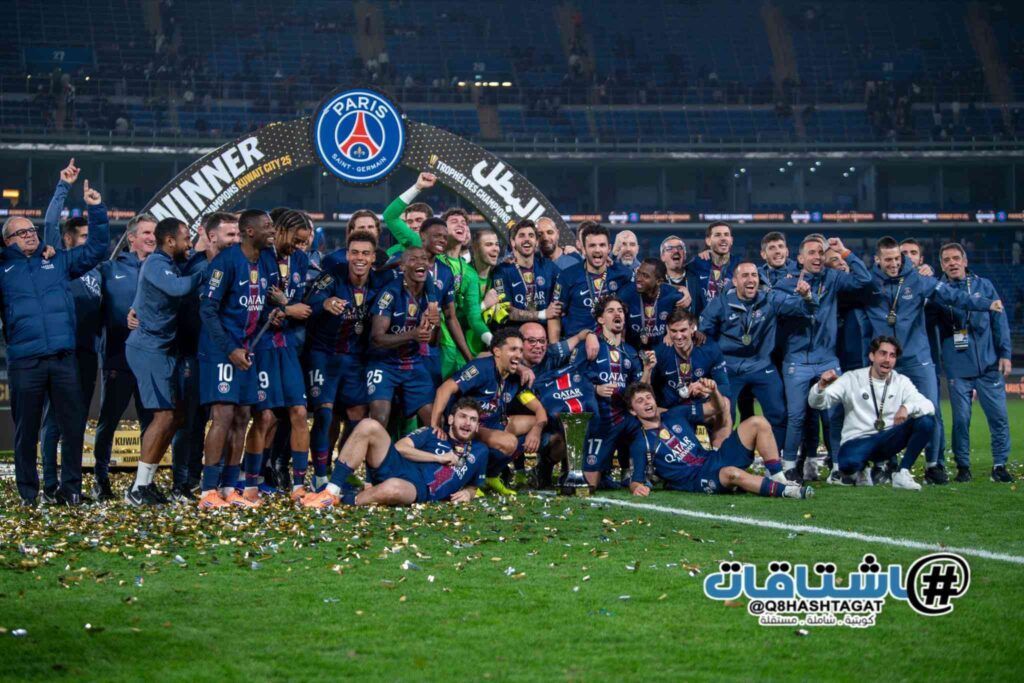 Q8Hashtagat's tweet photo. باريس سان جيرمان يخطف كأس السوبر الفرنسي من مارسيليا بركلات الترجيح https://t.co/5au6qBe4RH https://t.co/PJpWHbO1G3