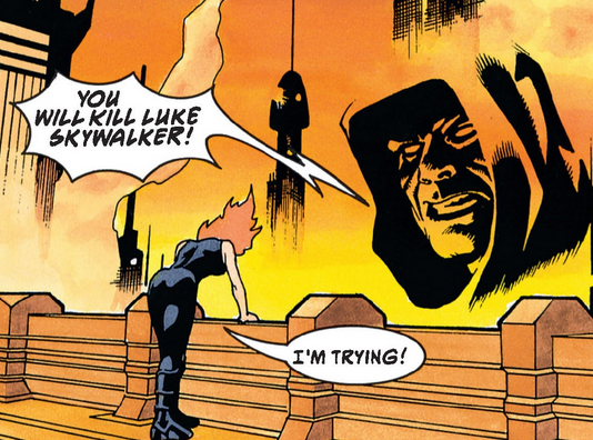 Mara Jade is the funniest character of all time