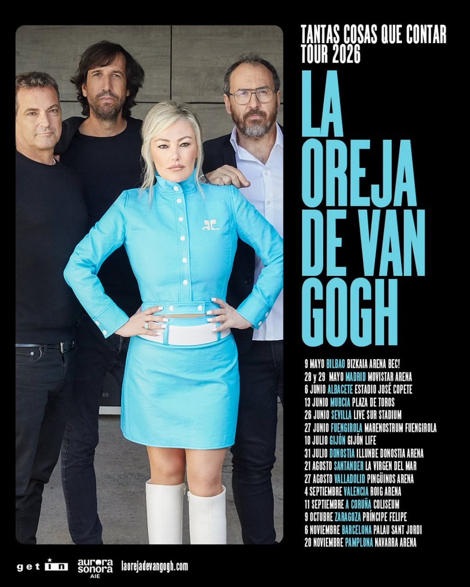 VENDO entrada para LOVG en Fuengirola el 27 Junio, entrada PISTA PREMIUM. Precio original.

#LOVG #laorejadevangogh