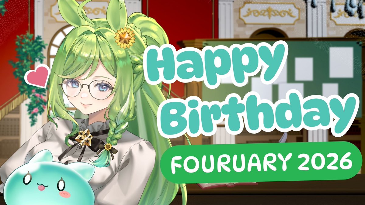 【🔴 Event】Happy Birthday Fouruary 2026 เป็นพี่สาวม้ากิลด์ที่จริงใจ 🐎🎉 🎂

📍 9 January 2025  เวลา 20.00 น. (GMT+7)
youtube.com/watch?v=e5_wCh…

#FouruaryRVP #4UaryLive #RevivalProject #VtuberTH