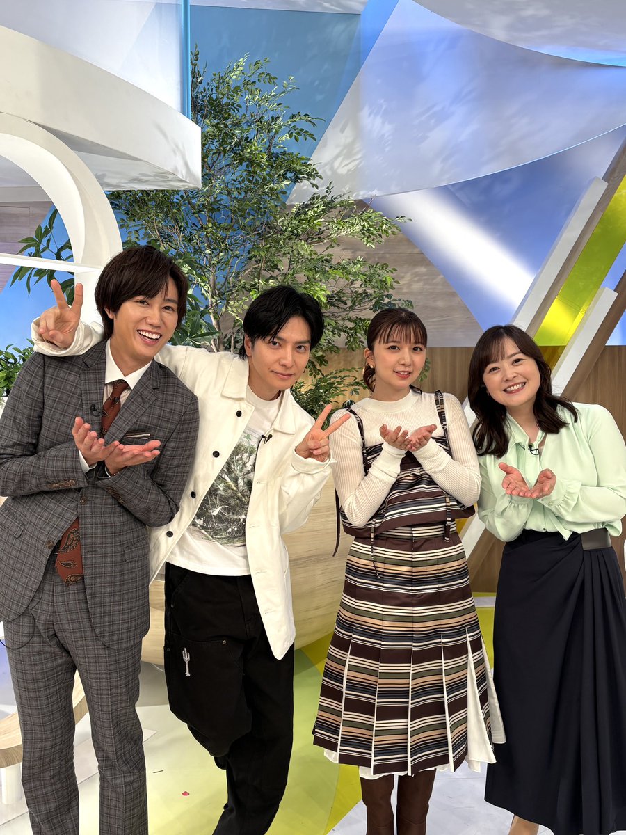 けさの #ZIP! は💭 新土曜ドラマ「パンダより恋が苦手な私たち」 #上