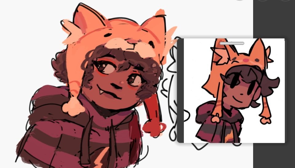 redraw do meu primeiro desenho do cadu que eu fiz em 2021🎉