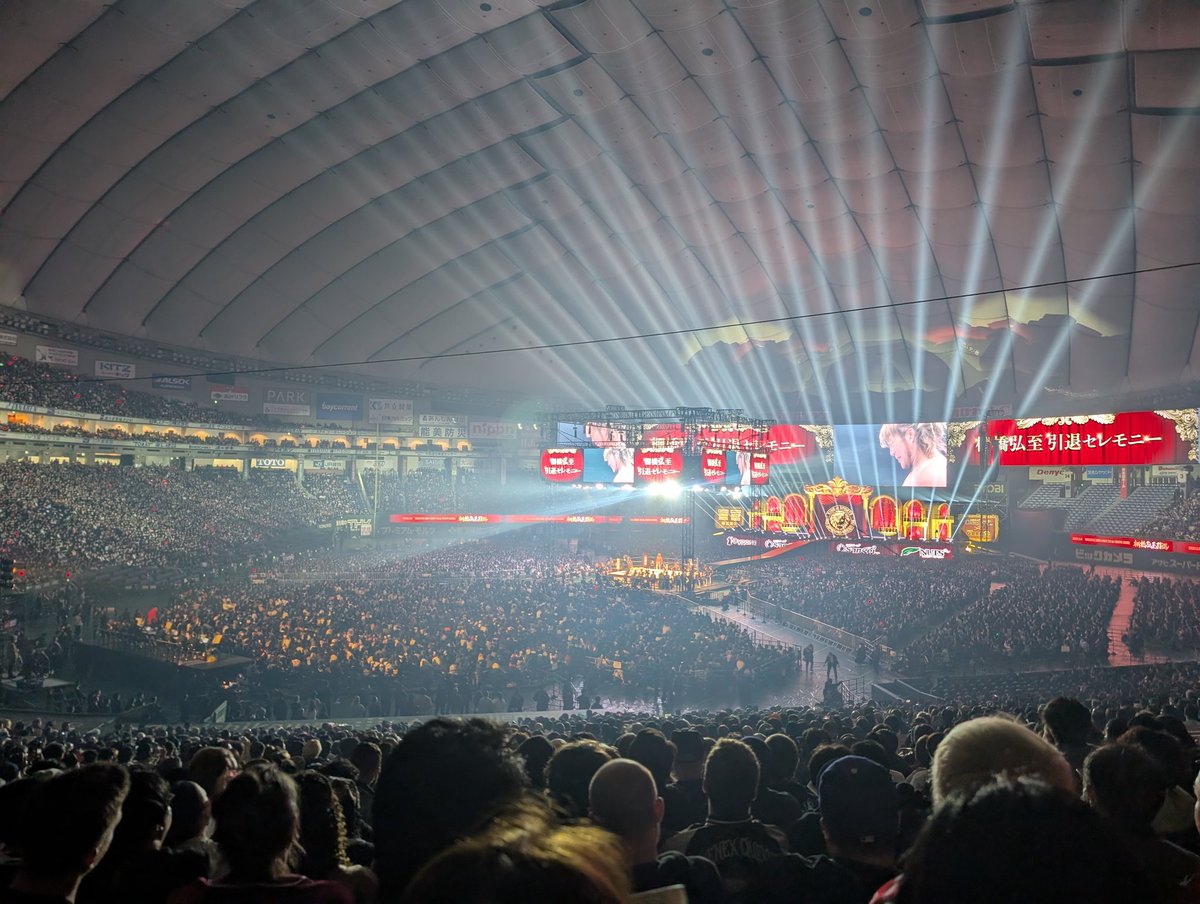 ←(暗黒期)サイン会０人
　　→(引退試合)
　　　ライブ視聴者約15万人
　　　地上波視聴者約350万人

見事なまでのシンデレラストーリー