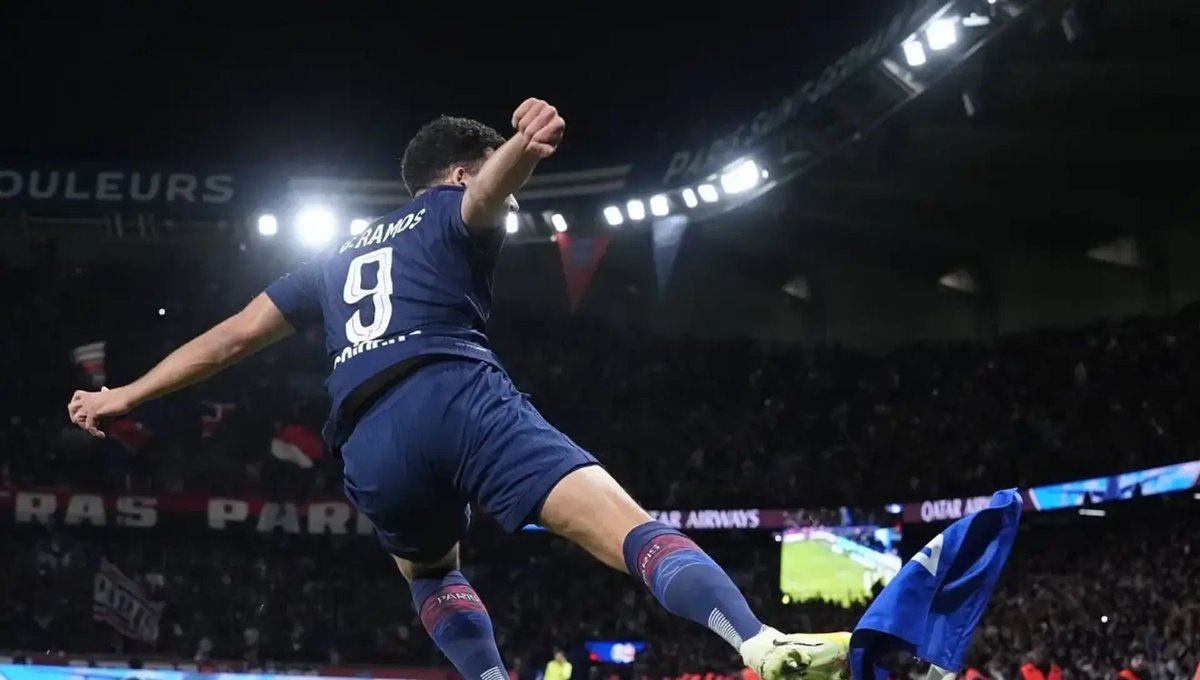 RomainBeddouk's tweet image. Les images de Gonçalo Ramos cette saison :

- But du 2-2 contre Tottenham (90+4, entré à la 77e)
- But du 2-1 à Barcelone (90, entré à la 72e)
- But du 1-0 contre Nice (90+4, entré à la 72e)
- But du 2-2 contre Marseille (90+5, entré à la 89e).

Le portfolio est dingue.