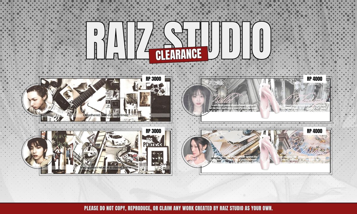 demcni's tweet image. #zonauang help rt/repost, thank you!

hi, pals. i have 16 ready layout clearance sale (CS) bg, gg, +leclerc, starting from 3k. come grab your favorites, happy shopping.