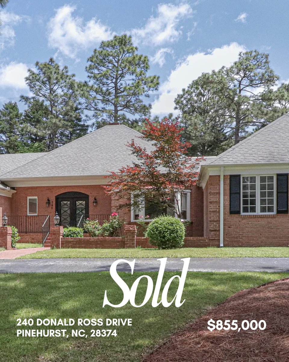 LinHutaff's tweet image. Four December closings and grateful clients. 🏡

At Lin Hutaff’s Pinehurst Realty Group, experience and local insight make all the difference.

Because Lin knows Pinehurst.