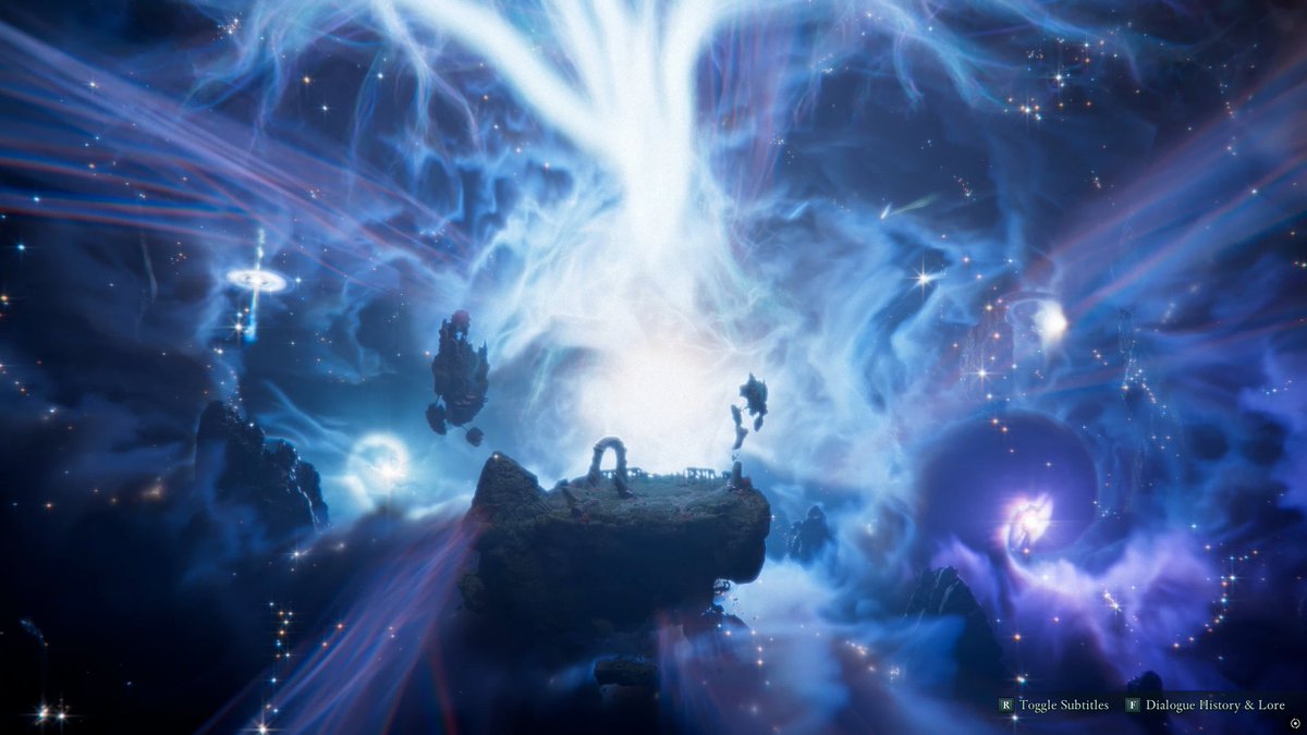 Spectre_Gray's tweet image. Still early in the first act of Avowed. An unidentified being reached out in my dreams, calling from the liminal realm in which they're trapped. They offered to help me in exchange for freeing them. Very BG3 flavored