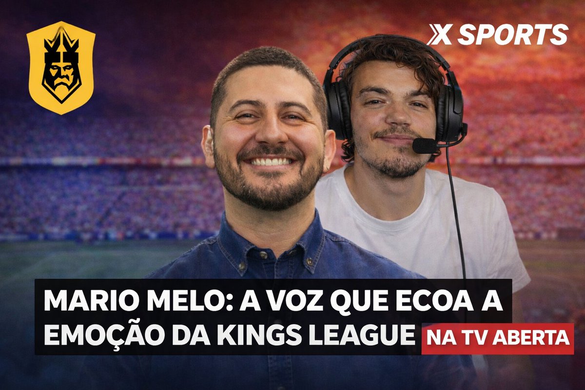 Mario Melo: A Voz que Ecoa a Emoção da Kings League na TV Aberta
👉🏻 youtube.com/post/Ugkxfjp0L…