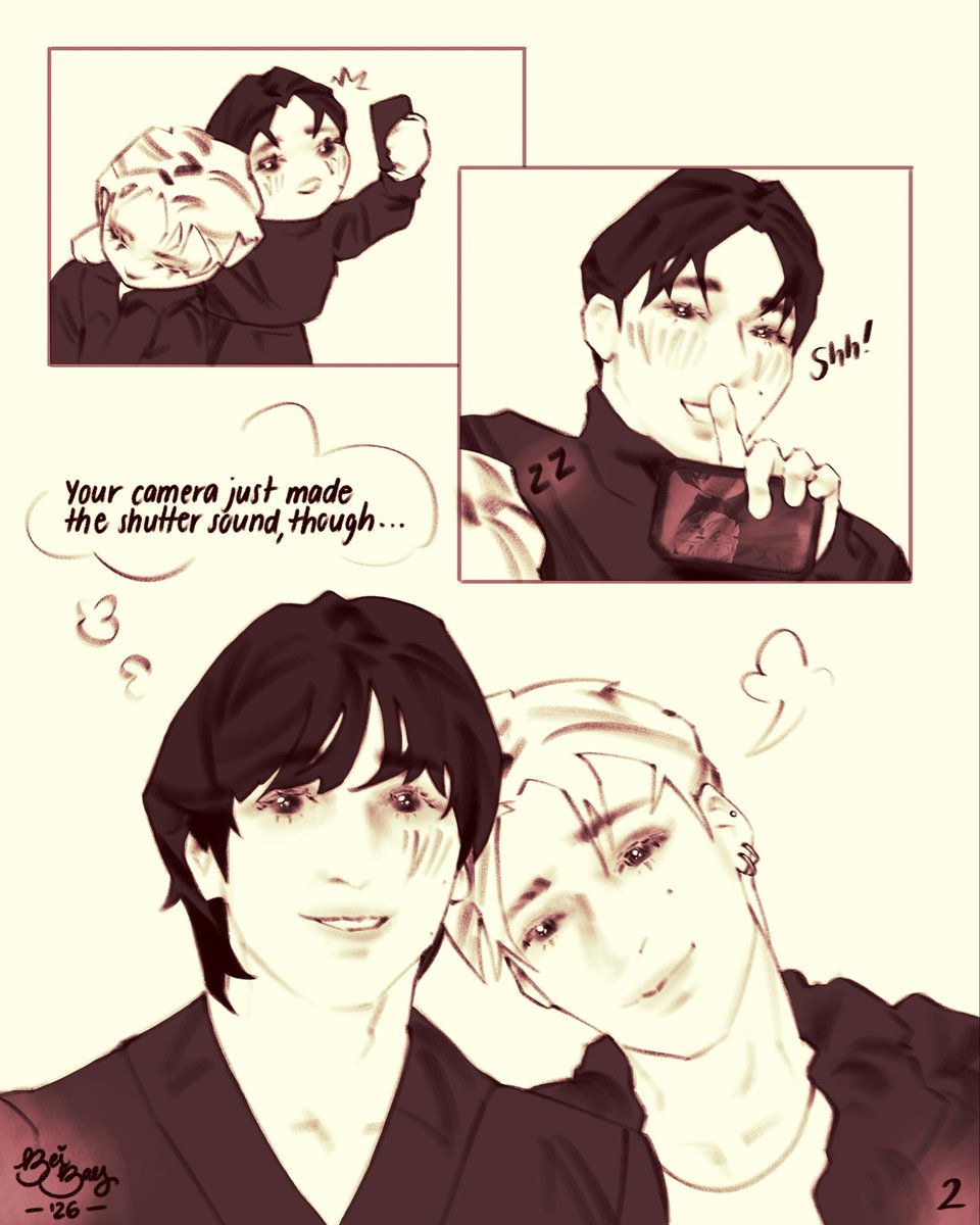 behind the scenes of That scnscng pic ft. yvnwcc ! ( ,,>ᴗ<,,)~♡