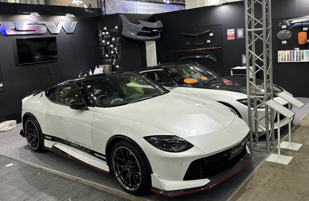 RSW_JAPAN's tweet image. 東京オートサロン2026 
間もなく始まります！！
ぜひお立ち寄りください

#TOKYOAUTOSALON2026
#東京オートサロン2026
#RSW
#400Z
#RZ34
