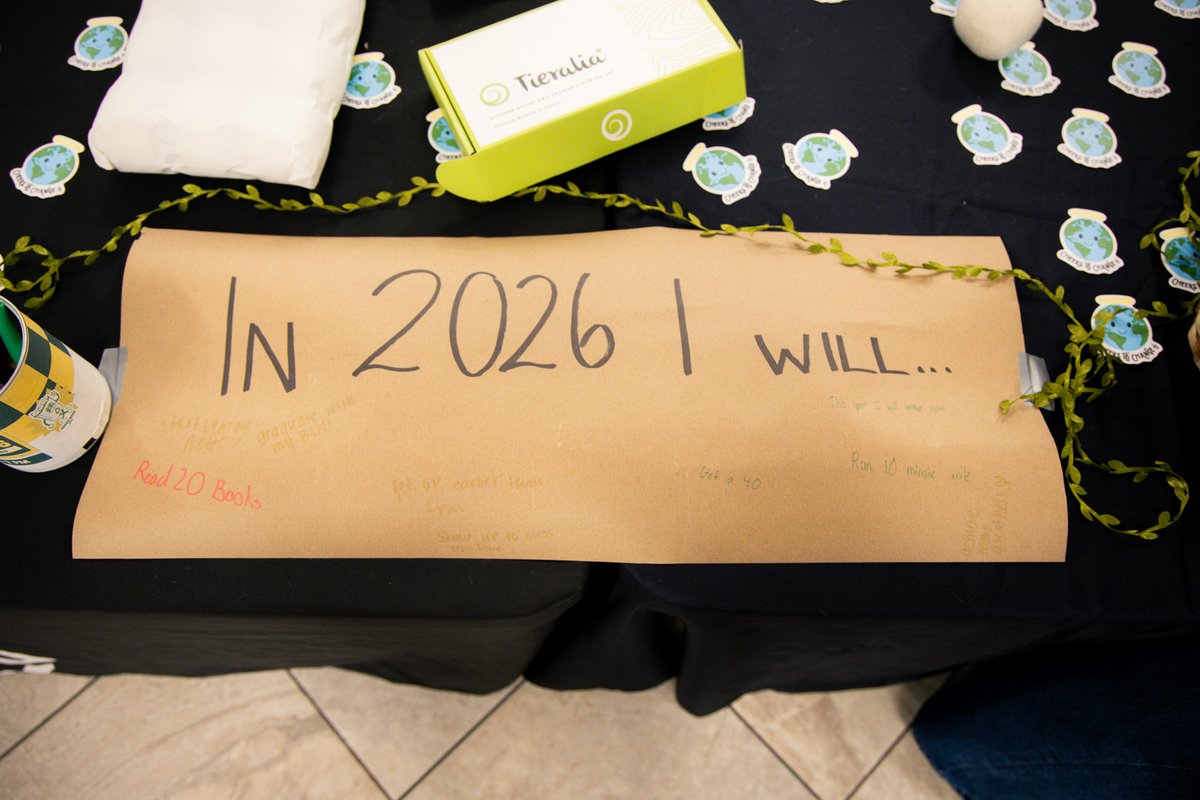 gcu's tweet image. ASGCU is committed to change ins 2026! Living sustainably is one way we can make a difference. ♻️