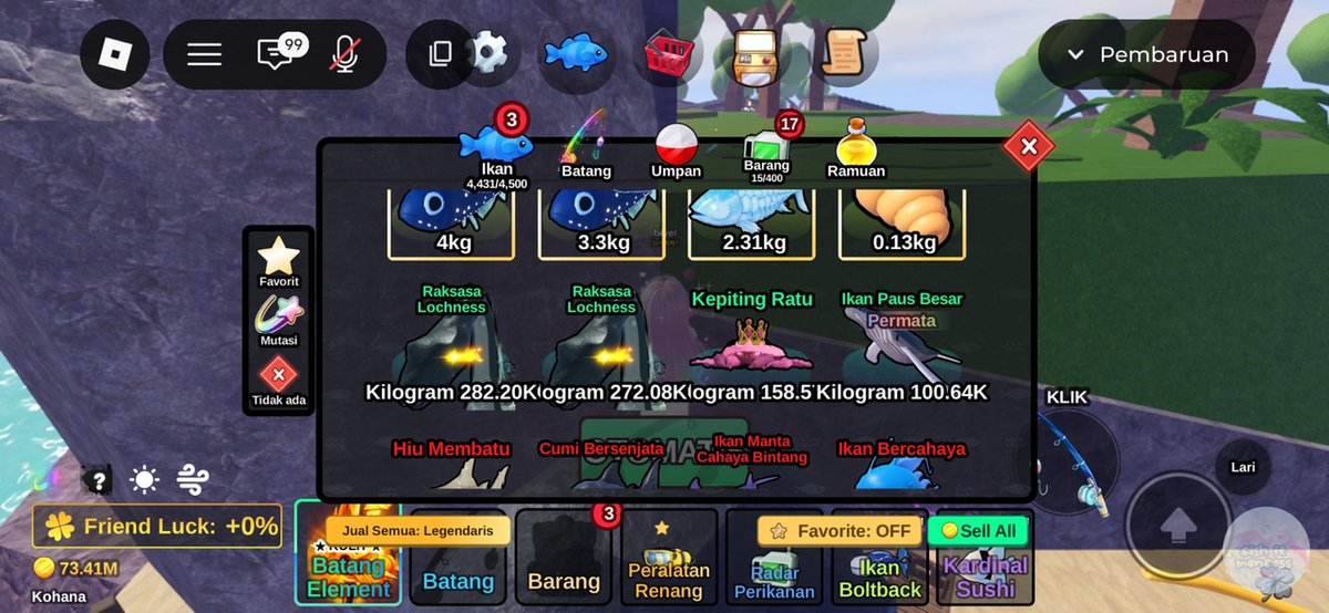 FISH IT FESS ‼️ WTT CANTUMIN UNAME tweet media