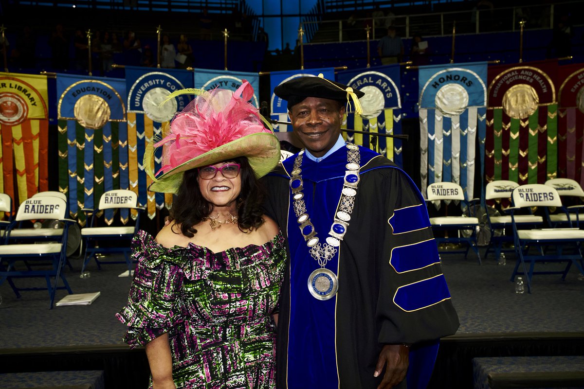 MTSU's tweet image. A message from Chairman Stephen B. Smith: It is with great sorrow that I convey news of the passing today of Elizabeth McPhee, the First Lady of Middle Tennessee State University. Mrs. McPhee was beloved by our University community. MORE: bit.ly/3NdBc90