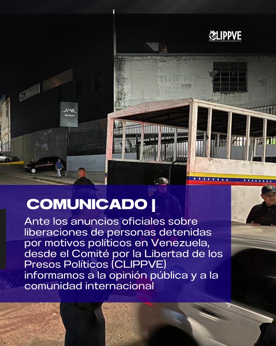 Comité por la Libertad de los Presos Políticos tweet media