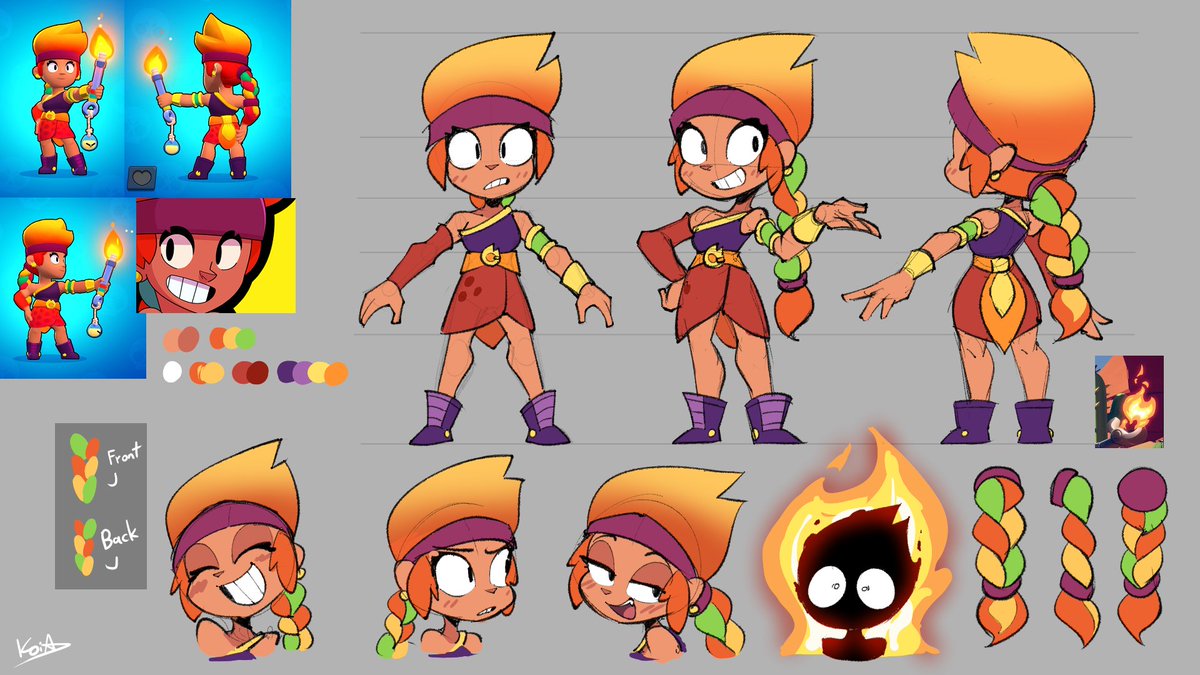 Koimoriya's tweet image. Poco's Bandstand Practice 🔥

#BrawlStarsArt  #BrawlStars