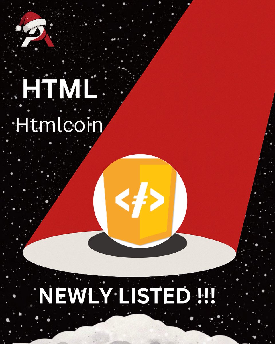 🚀 NEWLY LISTED! HTML (Htmlcoin) is now available 🎉 Powering web utility  through blockchain innovation. Stay early. Stay ready. 🔥 #HTML #Htmlcoin  #NewListing #CryptoTwitter #Web3 #Altcoins #Blockchain 🚀