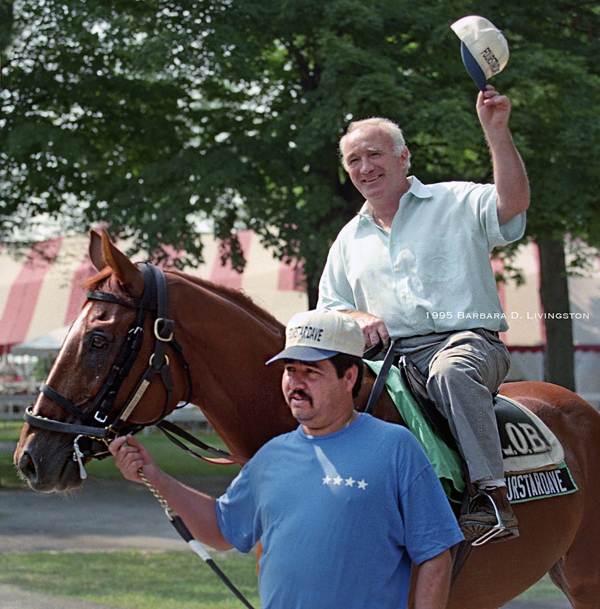 DRFLivingston's tweet image. Goodbye, Leo O'Brien, a tremendous horseman and an all-around kind, interesting, positive person. Leo has died at age 85.

Best known as trainer of Fourstardave (photo), Leo's list of graded stakes winners was not short.

Condolences to all who loved him.

drf.com/news/leo-obrie…