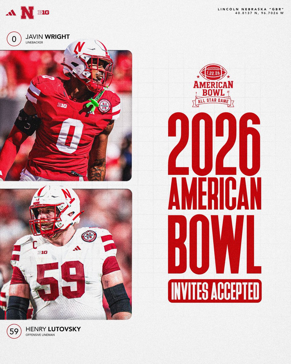 Nebraska Football tweet media