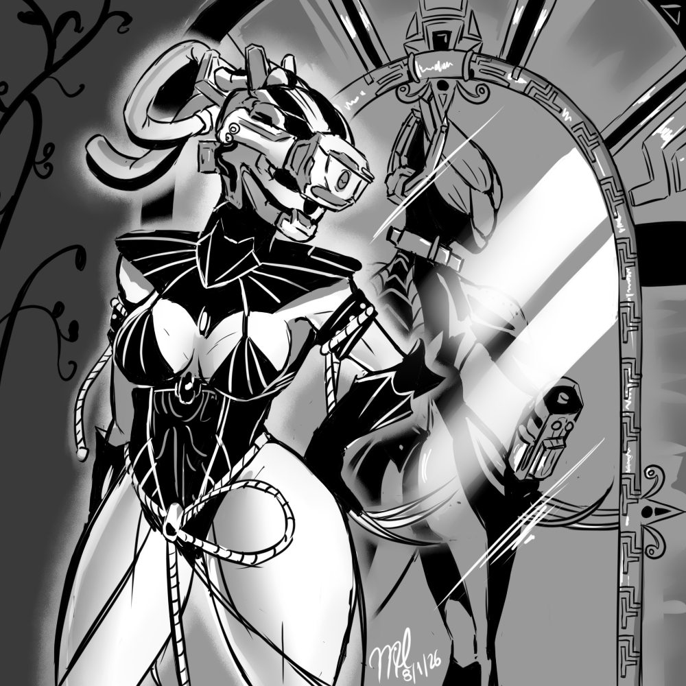 MILHide96's tweet photo. El primer post de 2026 va para un juego al que le dediqué varias horas, y más a un personaje al que le tengo mucho cariño, Valkyr de Warframe. Así lo tengo editado...uff, una delicia xd gracias @PlayWarframe https://t.co/Bet8hyVGWS