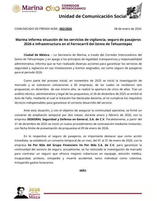 Ferrocarril Interoceánico tweet media