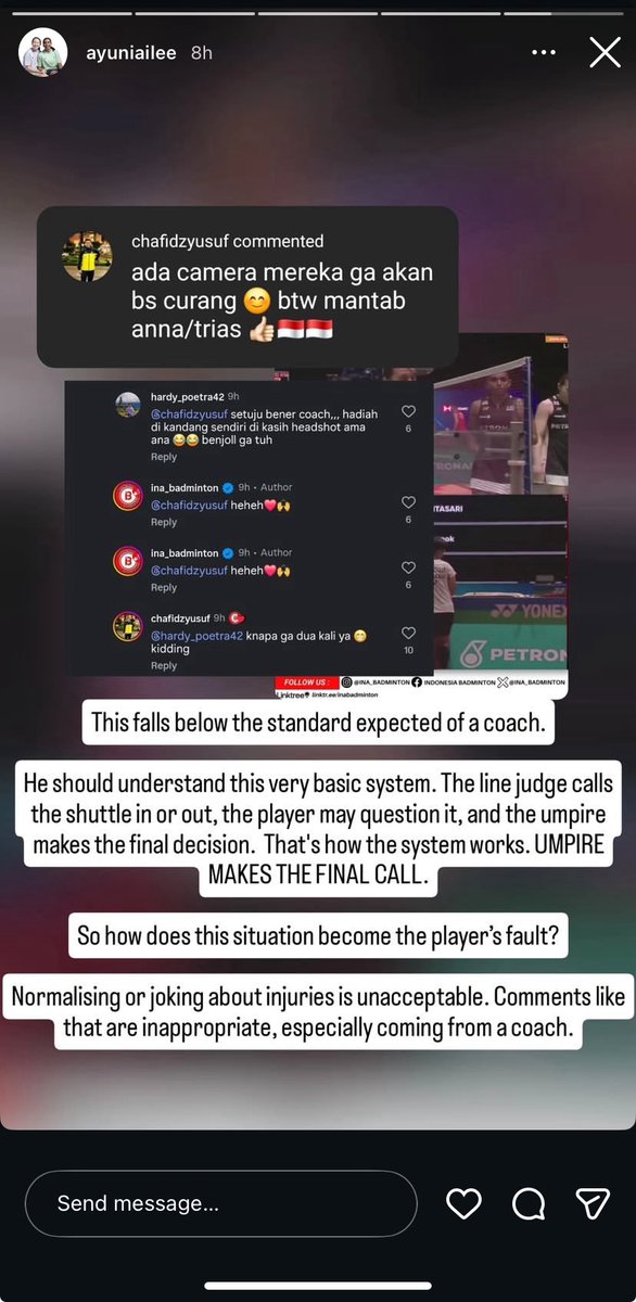 TOLONG BACA DAN HADAM.
Bukan nak ajak bergaduh but nak suruh korang faham yang it’s not her fault at all and it’s never has been. So korang boleh dah kot stop maki hamun sambil tag nama dia. Terima kasih