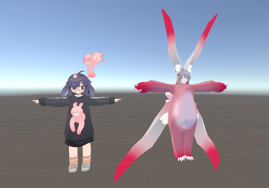 逆方向もできたみみねえ(虚空を掴むけだぐる)