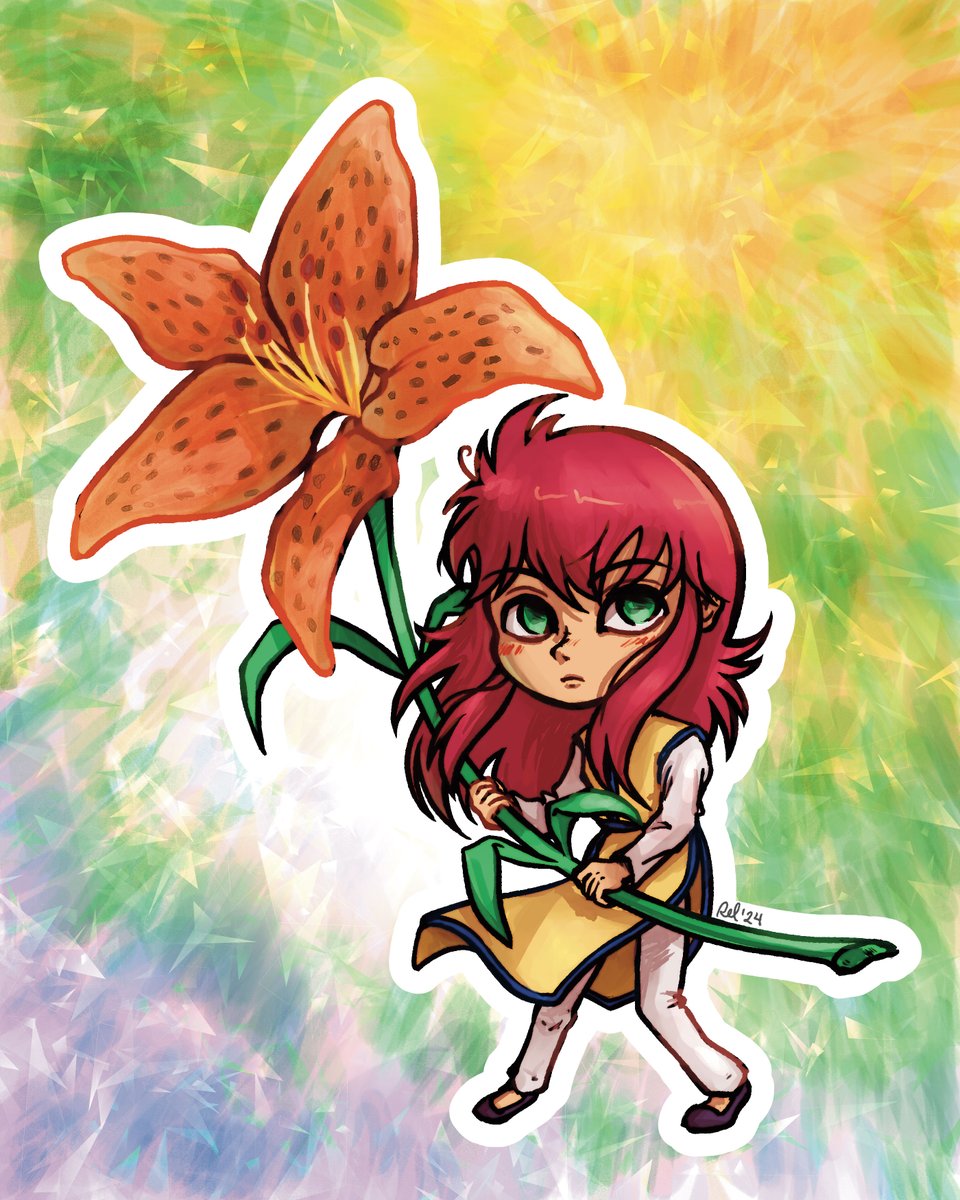 Kurama from a garden party challenge!