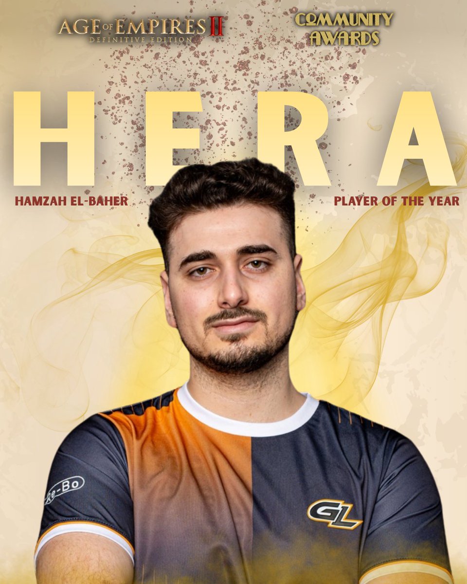 paradox303_'s tweet image. Hera. Hera. Hera. He's everywhere. Huge sweep of awards for 2025 and tops it off with Player of the Year.  Congrats to @Hera_Aoe once again!

King of Desert VI. Win.
LY Cup. Win.
Warlords IV. Win.
The Garrison. Win
Titan's League 4. Win.

And 2025 will always be remembered as the…