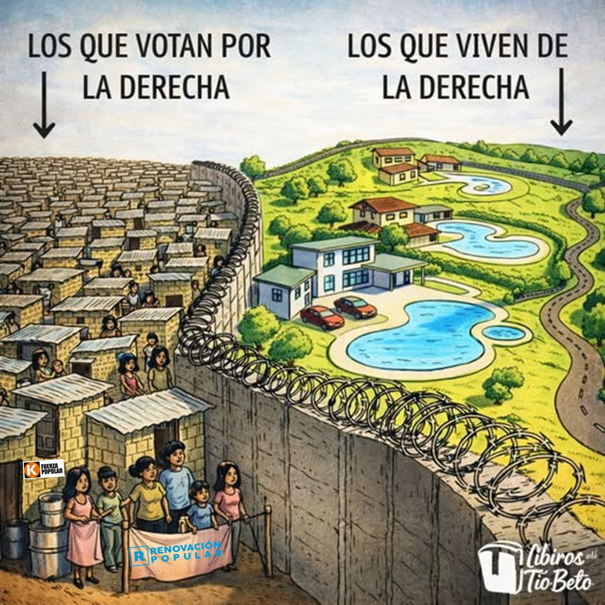 Es la realidad de antaño y la actual.