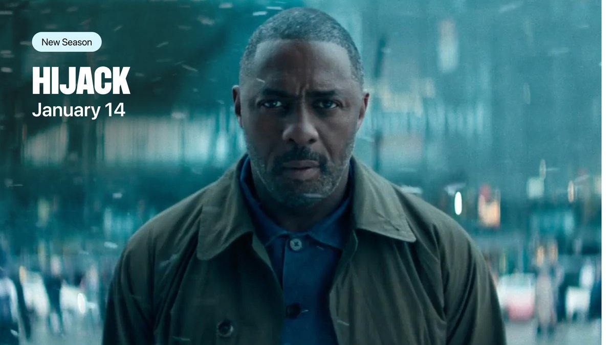 Coming to Apple TV in January:

Jan 9 | Tehran, Season 3
Jan 14 | Hijack, Season 2
Jan 21 | Drops of God, Season 2
Jan 28 | Shrinking, Season 3