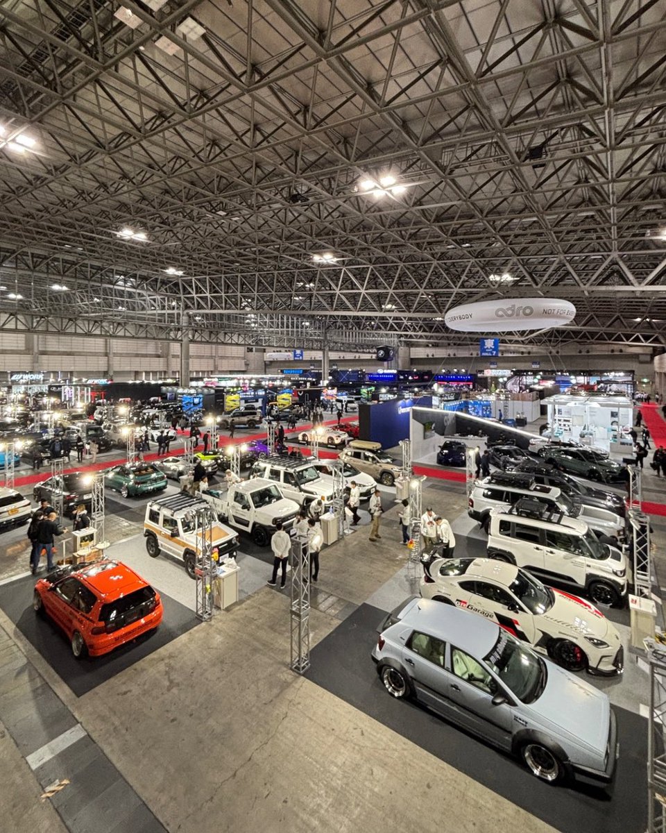 東京オートサロン2026】 ／／ 初日スタート📢 ＼＼ ▽ 会場 ▽ 幕張