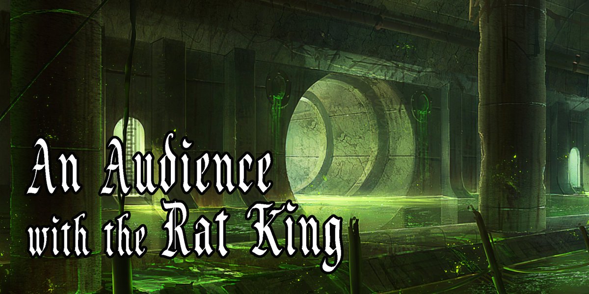 SeanEBritten's tweet image. Plague grips the kingdom. A smuggler guides a representative of the royal court into the capital’s sewers to negotiate with the fabled king of the rats, hoping to find a way to stem the infestation that has brought on the sickness.
seanebritten.com/2024/08/23/an-…
#fantasy #horror