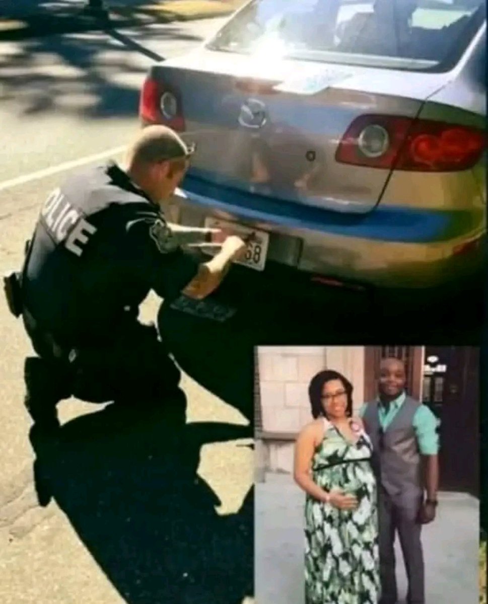 Amby Johnson, 38 weeks pregnant, was already stressed when she was pulled over. She knew the reason: her license plates were expired. The new ones were in her car, but she hadn't been able to put them on, with her baby on the way and her husband away in the Navy.

She expected a