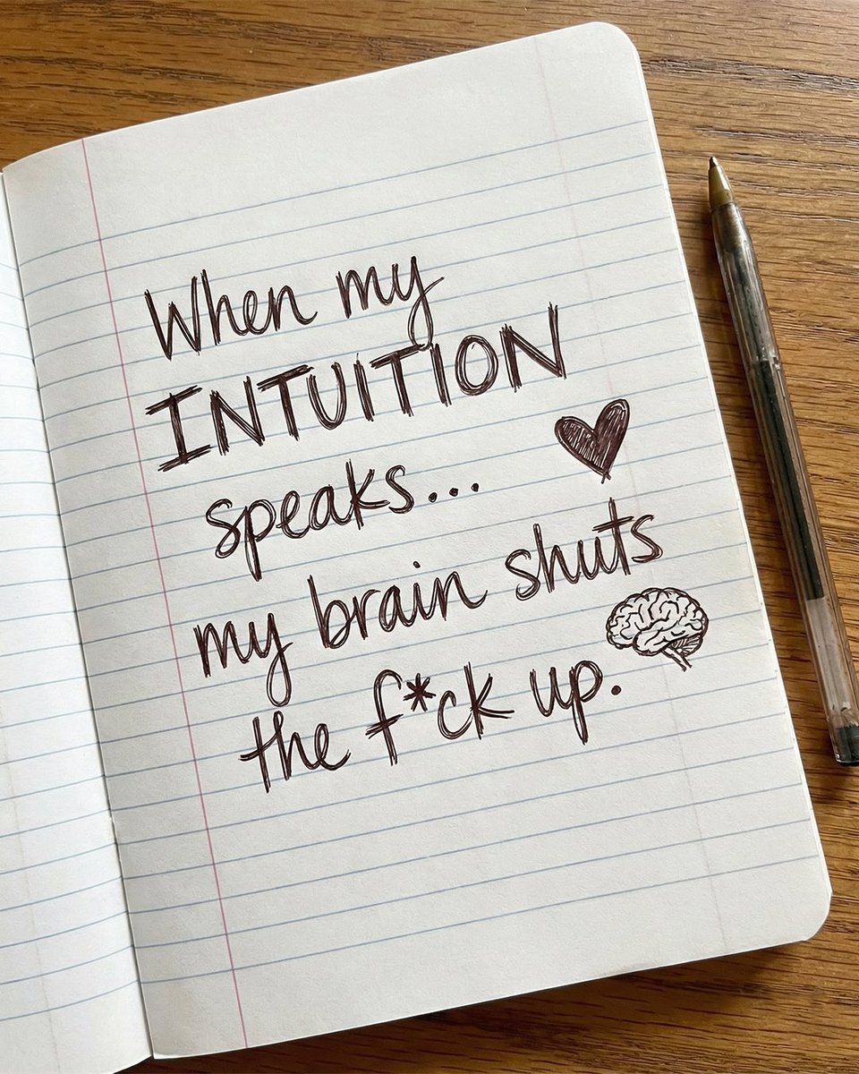 garyvee's tweet image. too many of you allow your logic to override your intuition only to late be disappointed that you allowed yourself to do that … so stop 🛑 

2026 resolutions - listen to my gut more … who’s in ?