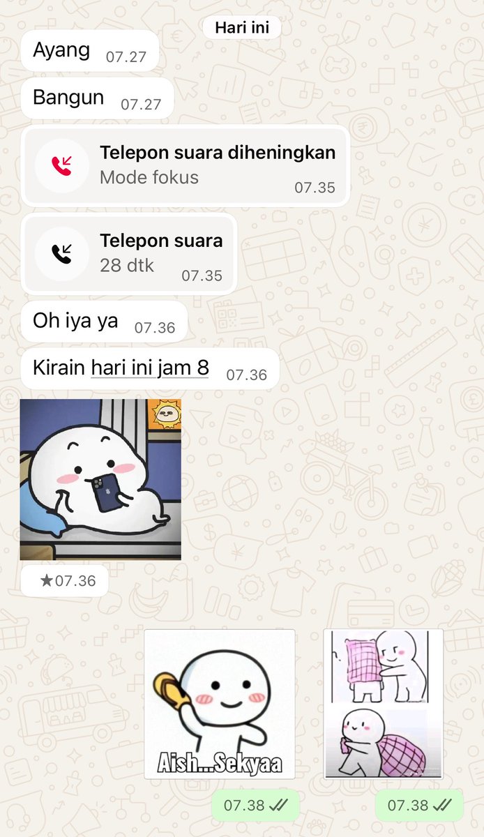 Punya alarm hidup tapi agak error ingatannya 😭