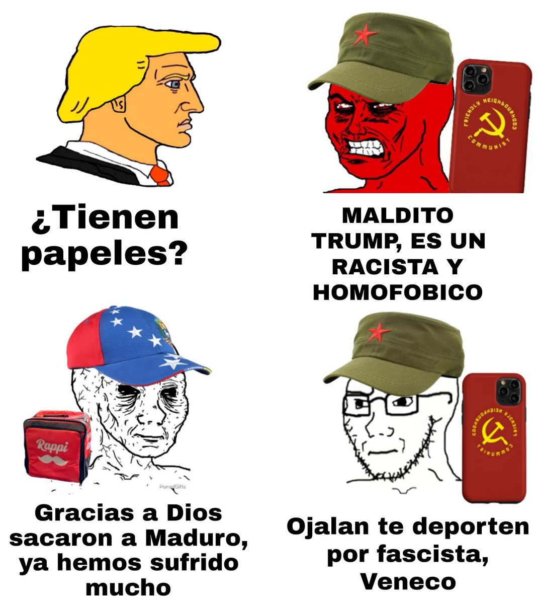 No existe nada más racista y xenofobo que un zurdo